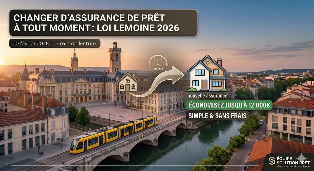 Loi Lemoine 2026 : changer d'assurance de prêt à tout moment